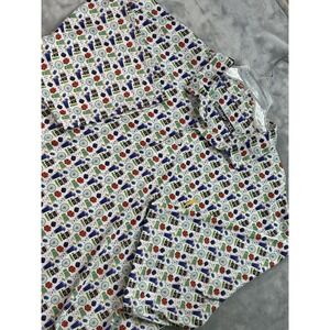 Grunk Dolfer Mens 3XL Casino Cocktail "777" Bar Print Golf Polo Shirt Stretch